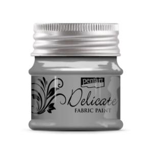 Farba do tkanin Delicate 50ml antyczny srebrny