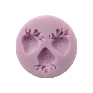 Foremka silikonowa 3 truskawki