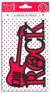 Wykrojnik Rock gitara 14,5x8,8cm