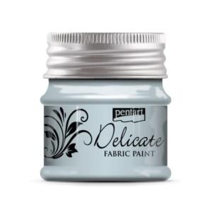 Farba do tkanin Delicate 50ml niebiesko srebrny