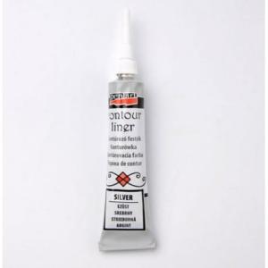 Konturówka metalik 20ml srebrny
