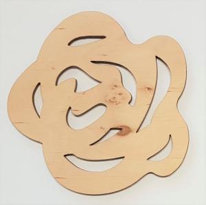 Podkładka róża 10cm