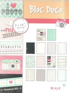 Papier scrap bloczek 28 kartek 15x20cm 140g/m photo