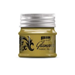Farba do tkanin Glamour 50ml złoty