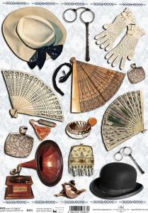 Papier ryżowy A4 R371 wachlarz