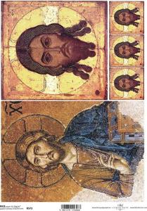 Papier ryżowy A4 R573 ikona Jezus