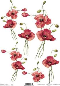 Papier ryżowy A4 R0167 maki