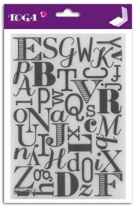 Szablon do embosingu A5 litery