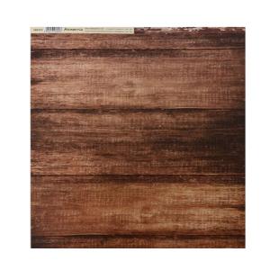 Papier scrap 30x30cm 1kartka deski ciemne